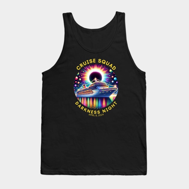 CRUISE SQUAD SOLAR ECLIPSE 2024 Tank Top by Lolane